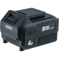 Draper D20 20v Cordless Lithium Ion Battery 4ah 4ah Draper D20 20v Cordless Lithium Ion Battery 4ah 4ah