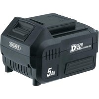 Draper D20 20v Cordless Li-ion Battery 5ah 5ah Draper D20 20v Cordless Li-ion Battery 5ah 5ah