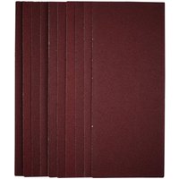 Draper Unpunched 1/2 Sanding Sheets 115mm x 280mm 80g Pack of 10 Draper Unpunched 1/2 Sanding Sheets 115mm x 280mm 80g Pack of 10