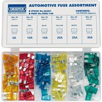 Draper 120 Piece Automotive Fuse Assortment