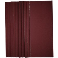 Draper Unpunched 1/2 Sanding Sheets 115mm x 280mm 120g Pack of 10 Draper Unpunched 1/2 Sanding Sheets 115mm x 280mm 120g Pack of 10