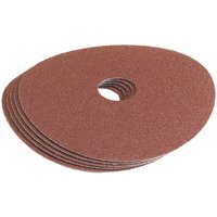 Draper 115mm Aluminium Oxide Sanding Discs 115mm 60g Pack of 5 Draper 115mm Aluminium Oxide Sanding Discs 115mm 60g Pack of 5