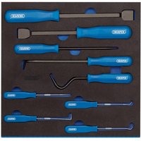 Draper 9 Piece Scraper, Hook and Pick Set In Eva Insert Tray