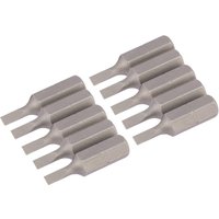 Draper Slotted Screwdriver Bit 3mm 25mm Pack of 10 Draper Slotted Screwdriver Bit 3mm 25mm Pack of 10