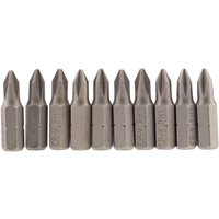 Draper Phillips Screwdriver Bit PH1 25mm Pack of 10 Draper Phillips Screwdriver Bit PH1 25mm Pack of 10