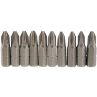 Draper Phillips Screwdriver Bit PH2 25mm Pack of 10 Draper Phillips Screwdriver Bit PH2 25mm Pack of 10
