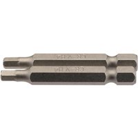 Draper Hex Screwdriver Bit Hex 4mm 50mm Pack of 2 Draper Hex Screwdriver Bit Hex 4mm 50mm Pack of 2