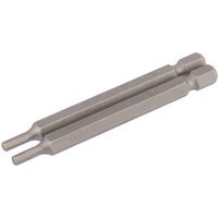Draper Hex Screwdriver Bit Hex 3mm 75mm Pack of 2 Draper Hex Screwdriver Bit Hex 3mm 75mm Pack of 2