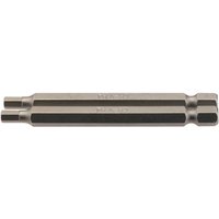 4mm 1/4 Hex. Hexagonal Insert Bit 75mm Long x 2 (64321) - Draper