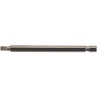 Draper Slotted Screwdriver Bit 4.5mm 100mm Pack of 1 Draper Slotted Screwdriver Bit 4.5mm 100mm Pack of 1