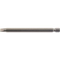 Draper Slotted Screwdriver Bit 6mm 100mm Pack of 1 Draper Slotted Screwdriver Bit 6mm 100mm Pack of 1