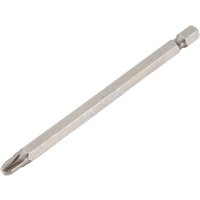 No.3 1/4 Hex. pz Type Insert Bit 100mm Long x 1 (64363) - Draper