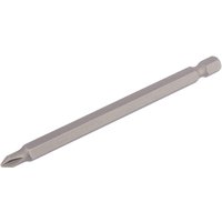 No.1 1/4 Hex. Cross Slot Insert Bit 100mm Long x 1 (64364) - Draper