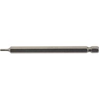 Draper Hex Screwdriver Bit Hex 2mm 100mm Pack of 1 Draper Hex Screwdriver Bit Hex 2mm 100mm Pack of 1