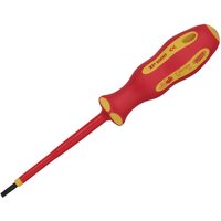 Draper Expert Ergo Plus VDE Insulated Parallel Slotted Screwdriver 4mm 100mm Draper Expert Ergo Plus VDE Insulated Parallel Slotted Screwdriver 4mm 100mm