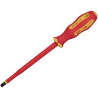 Draper Expert Ergo Plus VDE Insulated Parallel Slotted Screwdriver 8mm 175mm Draper Expert Ergo Plus VDE Insulated Parallel Slotted Screwdriver 8mm 175mm