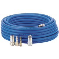 Draper 1/4" Standard Air Tool Hose and Couplings Connection Kit 15.2m Draper 1/4" Standard Air Tool Hose and Couplings Connection Kit 15.2m