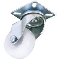 Draper Swivel Plate Fixing Nylon Wheeled Castor 50mm Draper Swivel Plate Fixing Nylon Wheeled Castor 50mm