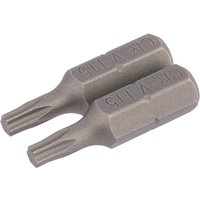 Draper Torx Screwdriver Bits T15 25mm Pack of 2 Draper Torx Screwdriver Bits T15 25mm Pack of 2