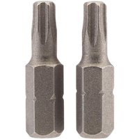 Draper Torx Screwdriver Bits T25 25mm Pack of 2 Draper Torx Screwdriver Bits T25 25mm Pack of 2