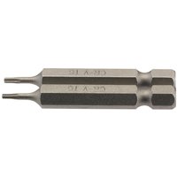 Draper Torx Screwdriver Bits T6 50mm Pack of 2 Draper Torx Screwdriver Bits T6 50mm Pack of 2