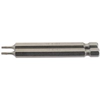 Draper - T6 1/4 Hex. TX-STAR&174 Insert Bit 75mm Long x 2 (66827)