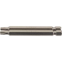 T25 1/4 Hex. TX-STAR&174 Insert Bit 75mm Long x 2 (66849) - Draper