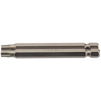 T27 1/4 Hex. TX-STAR&174 Insert Bit 75mm Long x 2 (66851) - Draper