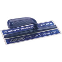 Draper Adhesive Spreading Trowel 10 4" 1/2" Draper Adhesive Spreading Trowel 10 4" 1/2"