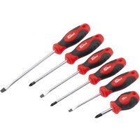 Draper Redline 6 Piece Soft Grip Pozi Screwdriver Set Draper Redline 6 Piece Soft Grip Pozi Screwdriver Set