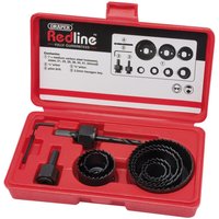 Draper Redline 11 Piece Hole Saw Set Draper Redline 11 Piece Hole Saw Set