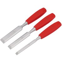 Draper Redline 3 Piece Wood Chisel Set Draper Redline 3 Piece Wood Chisel Set