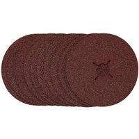 Draper Fibre Sanding Discs 125mm 125mm 36g Pack of 10 Draper Fibre Sanding Discs 125mm 125mm 36g Pack of 10