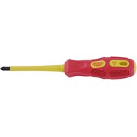 Draper Expert VDE Insulated Pozi Screwdriver PZ2 100mm Draper Expert VDE Insulated Pozi Screwdriver PZ2 100mm