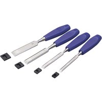 Draper 4 Piece Bevel Edge Wood Chisel Set Draper 4 Piece Bevel Edge Wood Chisel Set