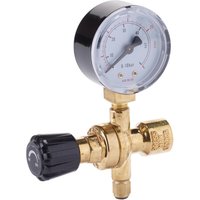Draper 130 Bar Single Gauge Gas Bottle Regulator Draper 130 Bar Single Gauge Gas Bottle Regulator