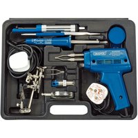 Draper Soldering Iron Gun and Accessory Kit 100 Watts Draper Soldering Iron Gun and Accessory Kit 100 Watts