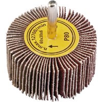Draper Abrasive Flap Wheel 60mm 30mm 80g Draper Abrasive Flap Wheel 60mm 30mm 80g