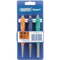 Draper Expert 3 Piece Nail Set and Pin Punch Set Draper Expert 3 Piece Nail Set and Pin Punch Set