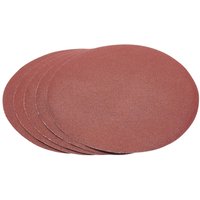 Draper Hook and Loop Aluminium Oxide Sanding Discs 230mm 100g Pack of 5 Draper Hook and Loop Aluminium Oxide Sanding Discs 230mm 100g Pack of 5