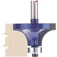 Draper Bearing Guided Rounding Over Router Cutter 38mm 14mm 1/4" Draper Bearing Guided Rounding Over Router Cutter 38mm 14mm 1/4"