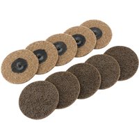 Draper Polycarbide Abrasive Pad Disc 75mm 75mm Coarse Pack of 10 Draper Polycarbide Abrasive Pad Disc 75mm 75mm Coarse Pack of 10