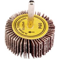 Draper Abrasive Flap Wheel 50mm 20mm 60g Draper Abrasive Flap Wheel 50mm 20mm 60g