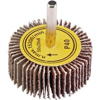 Draper Abrasive Flap Wheel 50mm 20mm 40g Draper Abrasive Flap Wheel 50mm 20mm 40g