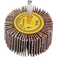 Draper Abrasive Flap Wheel 60mm 30mm 40g Draper Abrasive Flap Wheel 60mm 30mm 40g