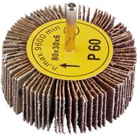 Abrasive Flap Wheel (80mm x 30mm 60 Grit) (76468) - Draper