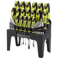 Draper 44 Piece Screwdriver Allen Key and Bit Set Green Draper 44 Piece Screwdriver Allen Key and Bit Set Green