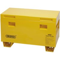 Draper Contractors Site Storage Box Yellow 1200mm 600mm 600mm Draper Contractors Site Storage Box Yellow 1200mm 600mm 600mm
