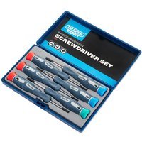 Draper Expert 6 Piece Soft Grip Precision Screwdriver Set Draper Expert 6 Piece Soft Grip Precision Screwdriver Set