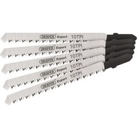 Draper Expert 5 Piece DT101BR Jigsaw Blade Set Draper Expert 5 Piece DT101BR Jigsaw Blade Set
